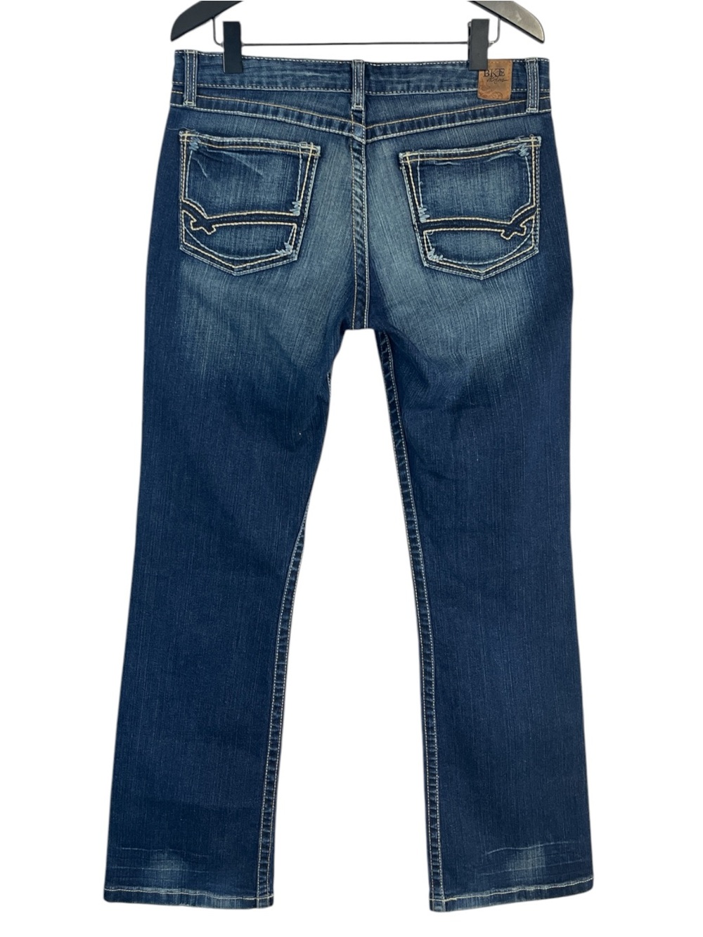 BKE Kate Midrise Bootcut Jean size 32 x 33.5” in Dark Wash - Picture 6 of 7